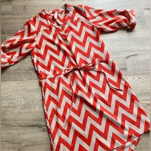Chevron Dress Women’s Size Small
